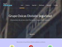 Tablet Screenshot of grupooxicas.com